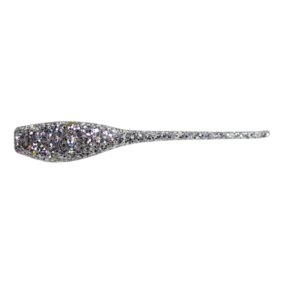 Bobby Garland Baby Shad - 2 IN - 18 Pack - Double Silver Rainbow
