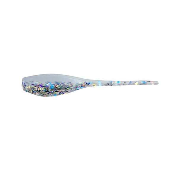 Bobby Garland Baby Shad - 2 IN - 18 Pack - Hologram Ghost
