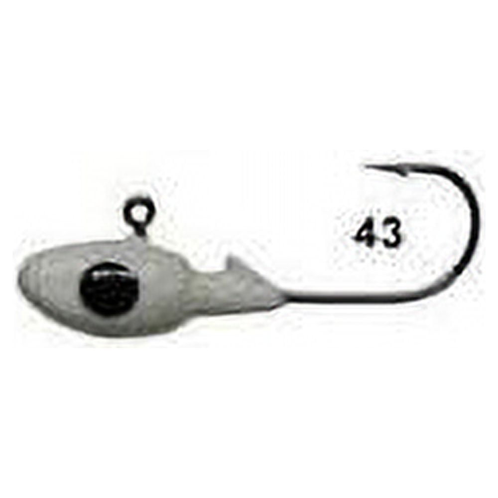Bobby Garland Mo Glo Jig - 1/8 OZ - 10 Pack - Ghost Glo