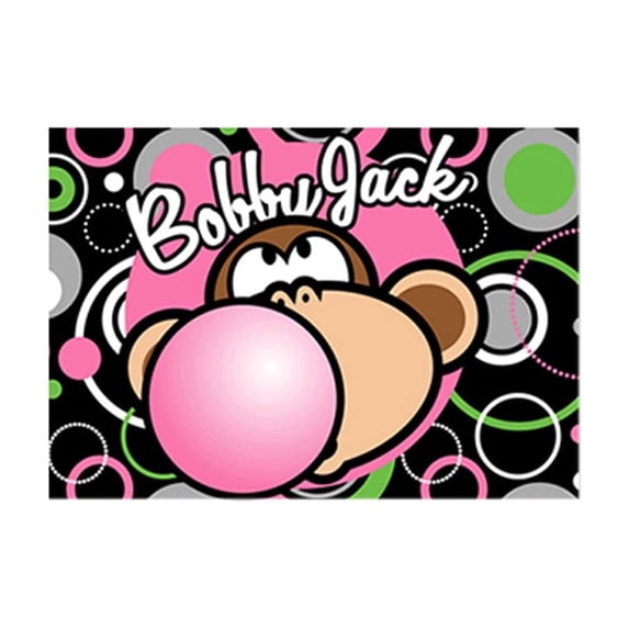 Bobby Jack 39"x58" Bubble Gum Nylon Area Rug in Multi-Color