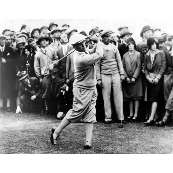 Bobby Jones At The British Amateur Golf Championship At St. Andrews History (36 x 24)