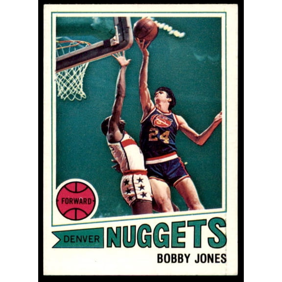 Bobby Jones Card 1977-78 Topps #118