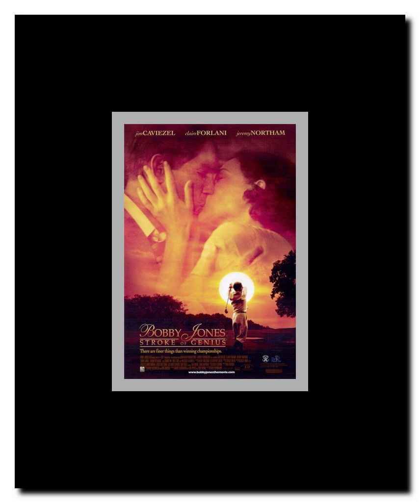 Bobby Jones Stroke of Genius Framed Movie Poster