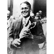 Bobby Jones With His Championshuip Cup After Winning The British Open History (24 x 36)