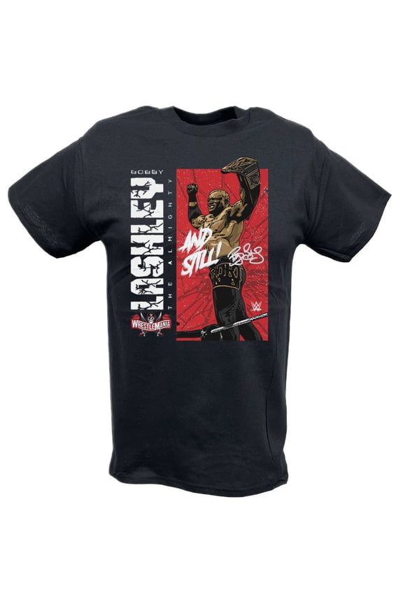 Bobby Lashley And Still Black T-shirt