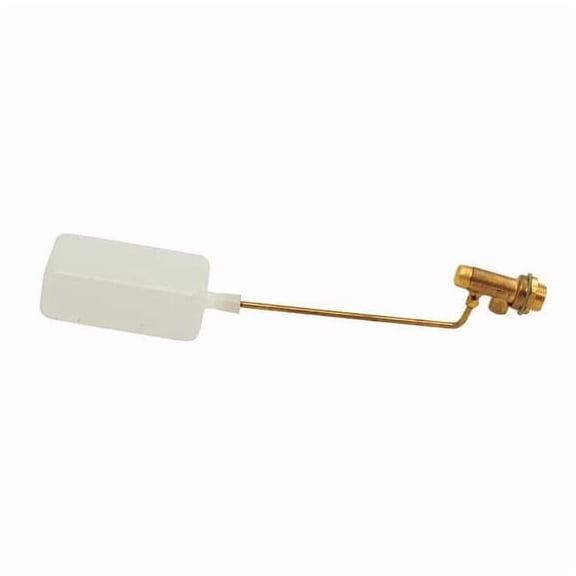 Bobby Mini Float Valve,3/8 In,Brass/Plastic RM153