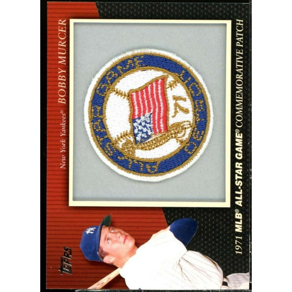 Bobby Murcer Card 2010 Topps Commemorative Patch #MCP24