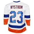 thumbnail image 1 of Bobby Nystrom Autographed New York (White #23) Custom Hockey Jersey - JSA, 1 of 1