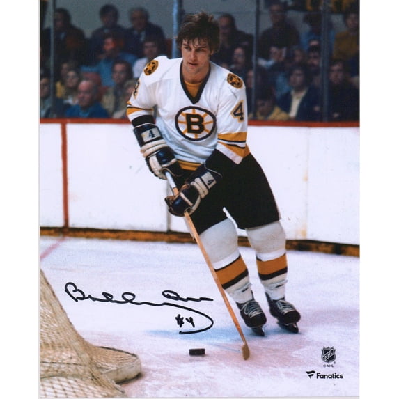 Bobby Orr Boston Bruins Autographed 8" x 10" White Jersey Skating Photograph - Fanatics Authentic Certified