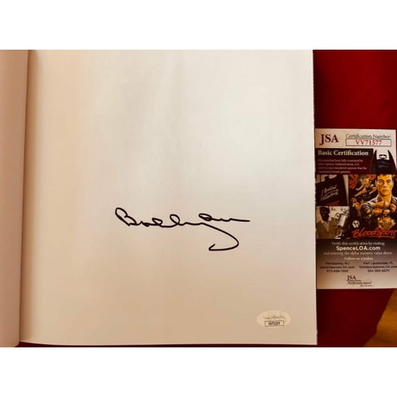 Bobby Orr autographed My Story In Pictures hardcover book JSA Boston Bruins