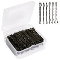 thumbnail image 1 of Bobby Pins Brown 400 Count Hair Bobby Pins with Case&nbsp;for Girls Women, Bun Pins for Thick Hair, Fine Hair, All Hair Types, 10.5 Oz/300 g, 1 of 5