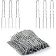 thumbnail image 1 of Bobby Pins, Lollanda 50 PCS Bobby Pins for Hair Bob Pins Bulk with Clear Storage Bag Hair Styling Pins for Women Girls(U Shaped, 6, 1 of 7