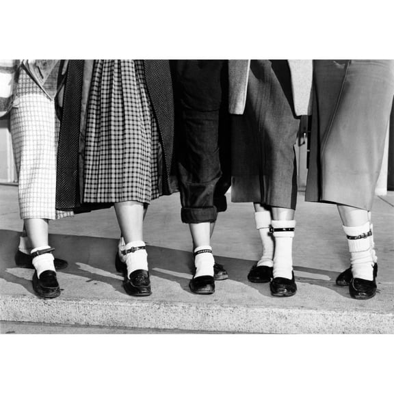 Bobby Socks History (36 x 24)