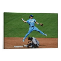 Bobby Witt Jr Canvas Poster Canvas Wall Art Poster Decorative Bedroom Modern Home Print Picture Artworks Posters 12x18inch(30x45cm)