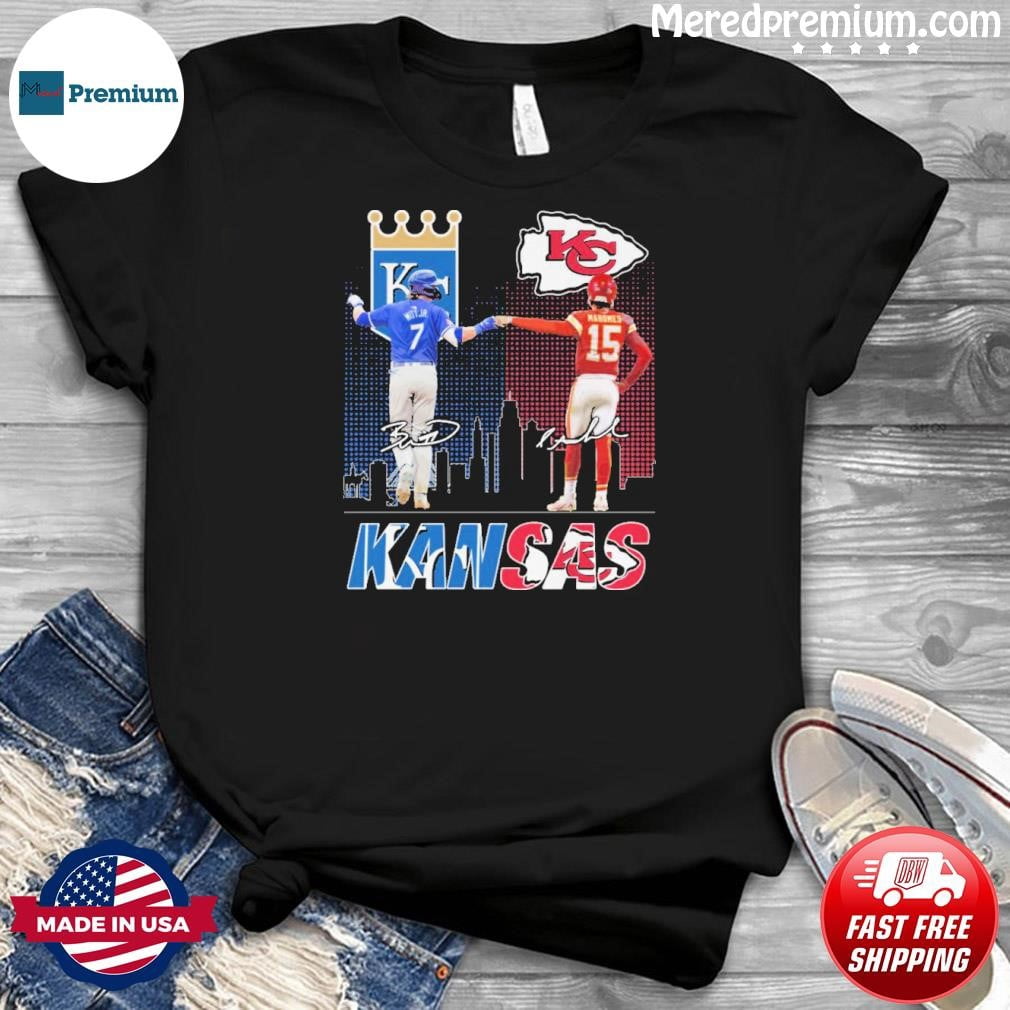 Bobby Witt Jr X Patrick Mahomes Kansas 2024 Shirt