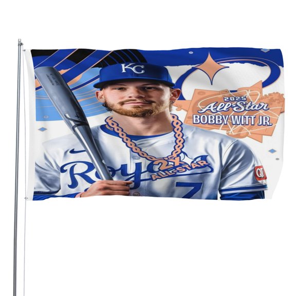 Bobby Witt Jr. flag perfect for outdoor decoration,15.7x23.6in40*60cm
