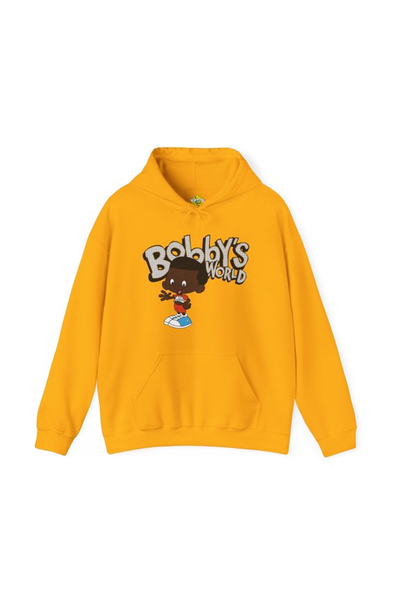 Bobby's World Cartoon Hoodie, Retro 90s Cartoon Character, Bobby Shmurda