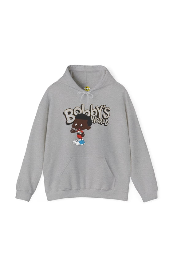 Bobby's World Cartoon Hoodie, Retro 90s Cartoon Character, Bobby Shmurda