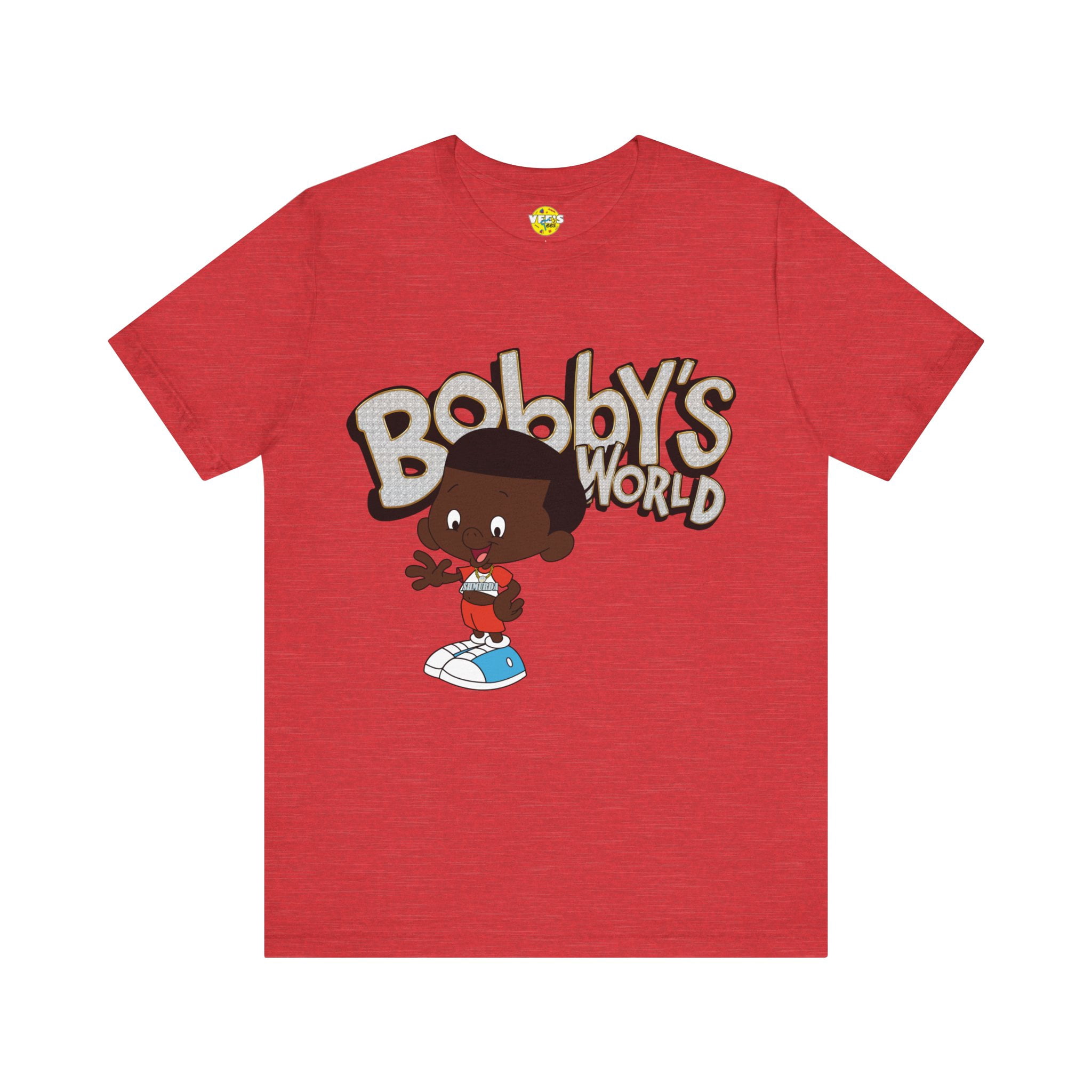 Bobbys World Cartoon TShirt, Retro 90s Cartoon Character Tee