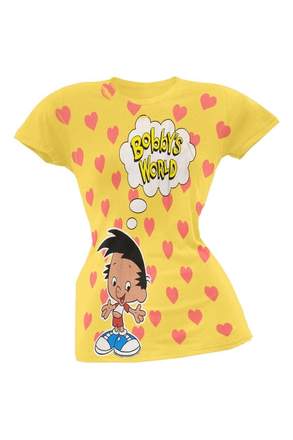 Bobbys World - Thought Bubble Ladies T-Shirt - Large
