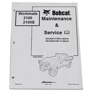 Bobcat 2100 2100S Utility Vehicle Workshop Repair Service Manual - Part Number # 6902936