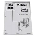 thumbnail image 1 of Bobcat 320, 320L Compact Excavator Workshop Repair  Service Manual - Part Number # 6903818, 1 of 1
