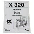 thumbnail image 1 of Bobcat 320 Compact Excavator Workshop Repair  Service Manual - Part Number # 6722642, 1 of 1