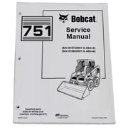 Bobcat 751 Skid Steer Loader Workshop Repair Service Manual - Part Number # 6900975