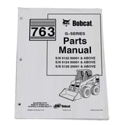 Bobcat 763 Skid Steer Parts Catalog - Part Number # 6900986