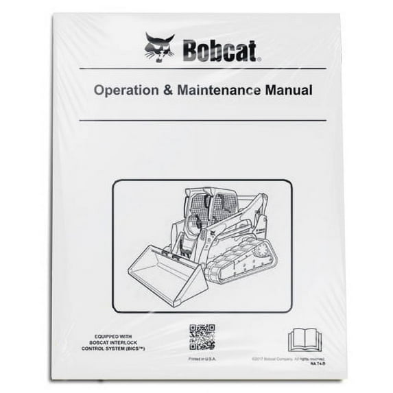 Bobcat 7753 Skid Steer Operator's Owners Operation & Maintenance Manual - Part Number # 6722920