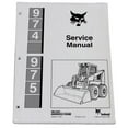 thumbnail image 1 of Bobcat 974, 975 Skid Steer Workshop Repair  Service Manual - Part Number # 6556214, 1 of 1