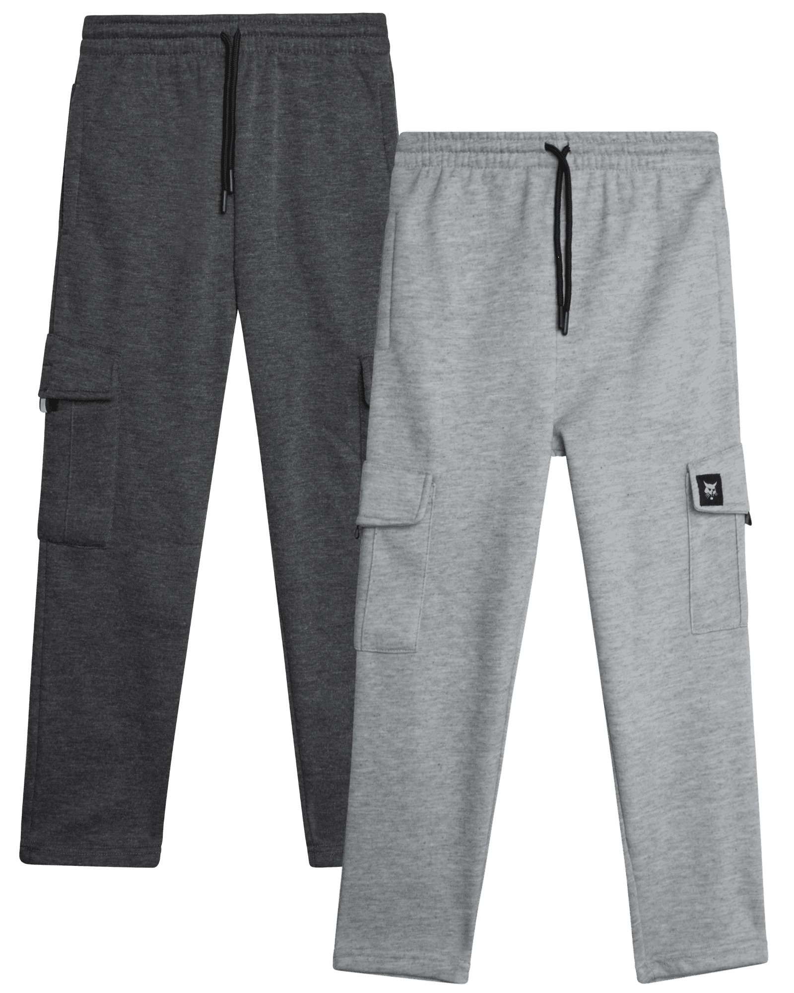 Bobcat Boys' Jogger Pants - 2 Pack Soft Fleece Pull On Bobcat Boys' Jogger Pants - 2 Pack Soft Fleece Pull On