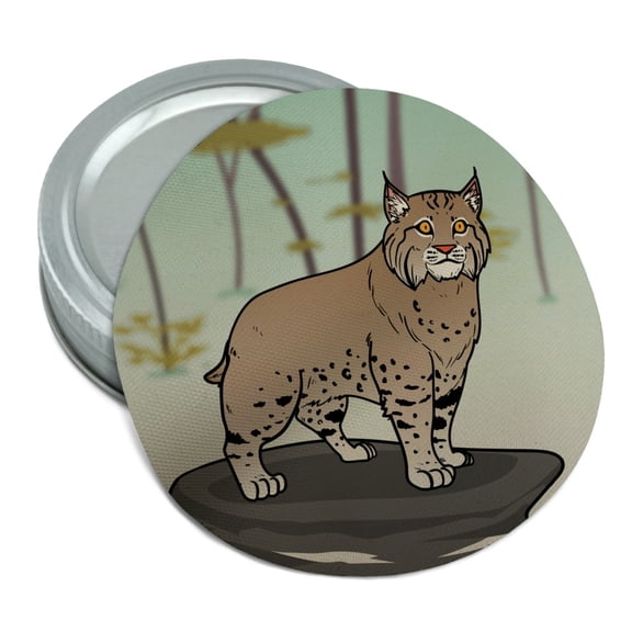 Bobcat Lynx Cat Round Rubber Non-Slip Jar Gripper Lid Opener