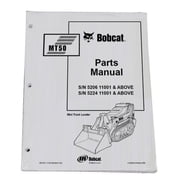 Bobcat MT50 Mini Track Loader Parts Catalog - Part Number # 6901679