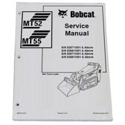 Bobcat MT52 MT55 Mini Track Loader Workshop Repair Service Manual - Part Number # 6903372