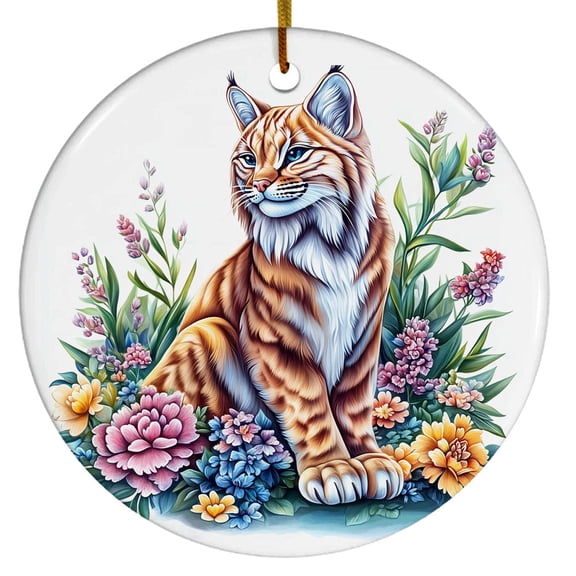 Bobcat Ornament, Christmas Ornaments 2025, Gift for Bobcat Lovers, Gift for Pet Lovers, Gift for Christmas, Christmas Decorations