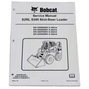 Bobcat S250 S300 Skid Steer Workshop Repair Service Manual - Part Number # 6987039
