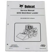 Bobcat S550 Skid Steer Loader Workshop Repair Service Manual - Part Number # 6990677