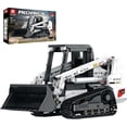 thumbnail image 1 of Bobcat Skid Steer Loader Building Block Set,APP Remote RC Control Loader Vehicle Construction Toy with 2.4GHz Multi-Player Mode 22004,, 1 of 7