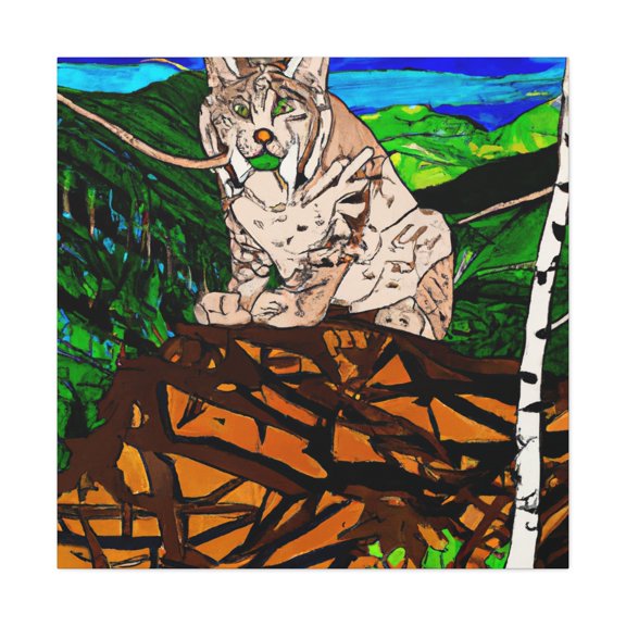 Bobcat Street Mural - Canvas