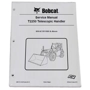 Bobcat T2250 Telescopic Handler Workshop Repair Service Manual - Part Number # 6987147