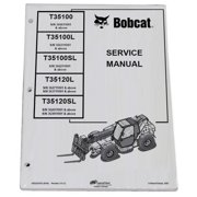 Bobcat T35100 T35120 Telescopic Handler Workshop Repair Service Manual - Part Number # 4852240