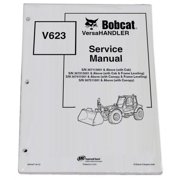 Bobcat V623 Telehandler Workshop Repair Service Manual - Part Number # 6902407