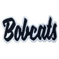 thumbnail image 1 of Bobcats - Black/White - Team Mascot - Words/Names - Iron on Applique/Embroidered Patch, 1 of 1