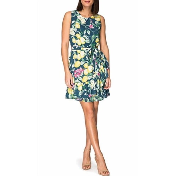 Bobeau Amina Sleeveless Apron Dress Size Medium
