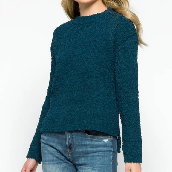 Bobeau Fannie Popcorn Sweater, Size XL