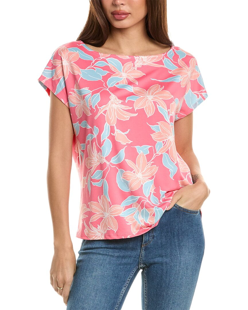 Bobeau レディース 女性用 ファッション Tシャツ BFT Short Sleeve Swing Top - Taupe Animal Women\u0027s Bobeau Tops | Nordstrom