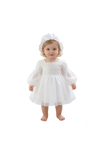 Baby Girl Baptism Dresses Nearby | Christening Outfits | White - Walmart.com