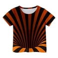 thumbnail image 1 of Bobifish Big Boys 3D Graphic T-Shirt Short Sleeve Crewneck Summer Top All Over Print Cool Optical Illusion Tee, 1 of 3