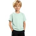 thumbnail image 1 of Bobifish Big Boys Girls Tees Short Sleeve Crew Neck Raglan Lightweight Print Kids Summer Sports Athletic T Shirts, 1 of 9